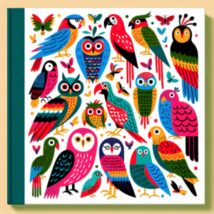 Feathered Friends - Birds Coloring eBook for Kids