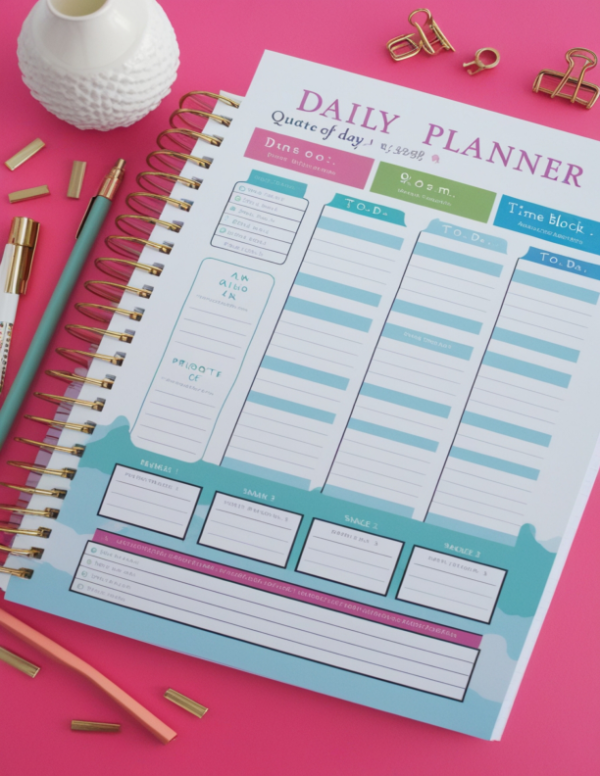 Daily and Monthly Planners