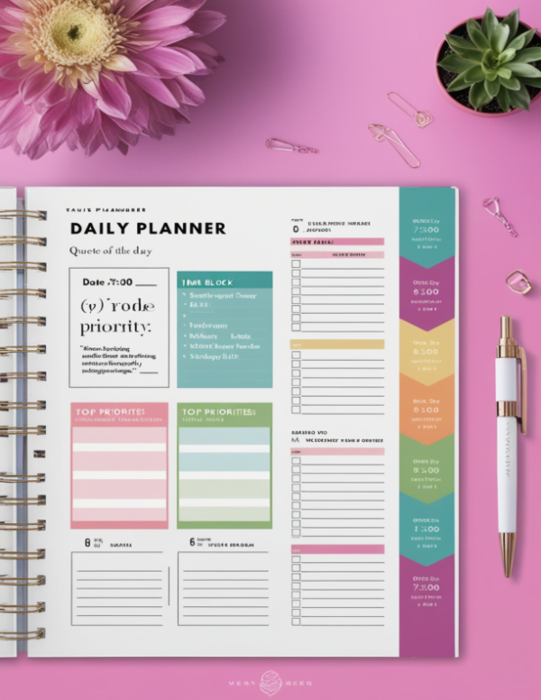 Ultimate Daily & Monthly Planner: Your Complete Guide to Organized Living - Image 5