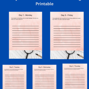 Critical Thinking Monthly Planner