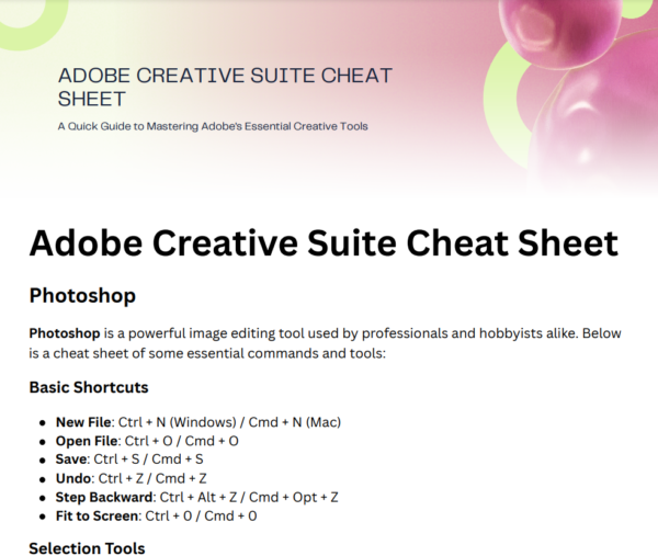 Ultimate Cheat Sheet Bundle – Tech, Business, Writing, Design, Finance & More - Image 2