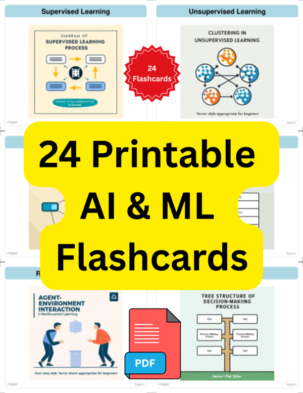 AI ML Printable Flashcards