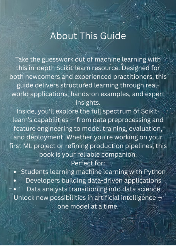 Scikit-learn Mastery
