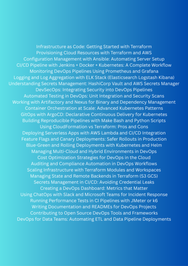 Master DevOps in Practice