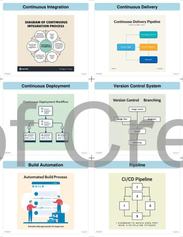 CI/CD Flash Cards