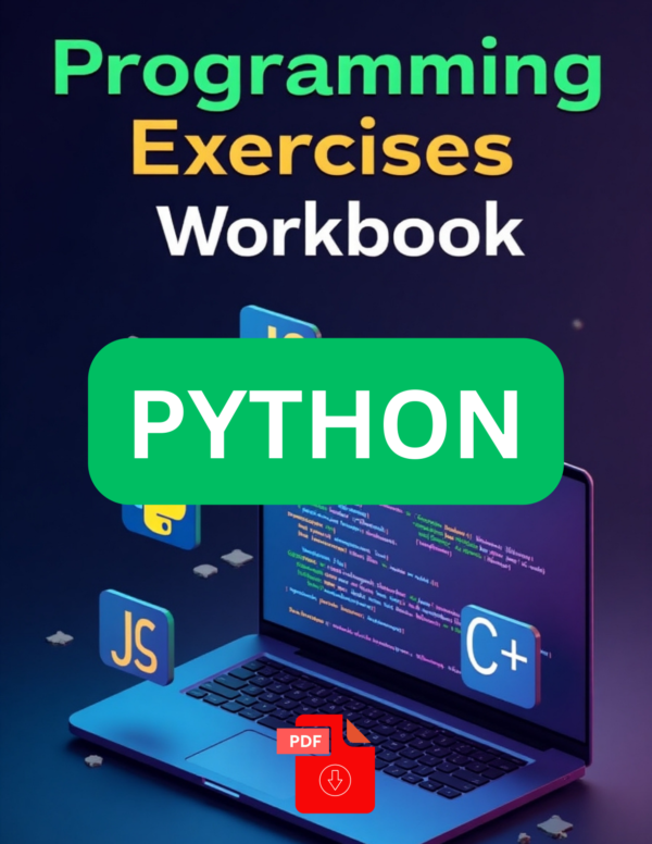 Printable exercises workbook for Python