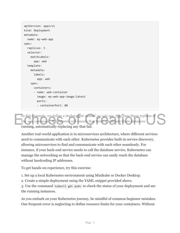 Kubernetes Essentials PDF Guide