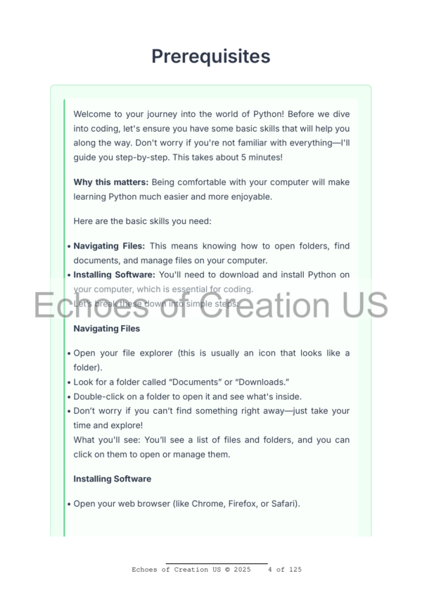 Python for Beginners
