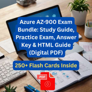 Microsoft Azure Fundamentals AZ900 Study Guide Bundle