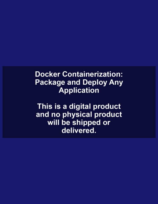 Docker Containerization Mini Course and Study Guide - Instant Download - Image 6